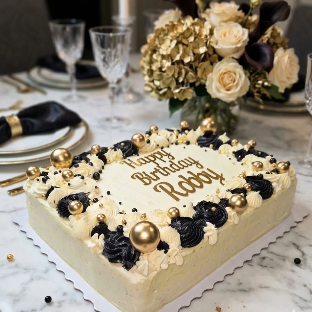Custom cake creation